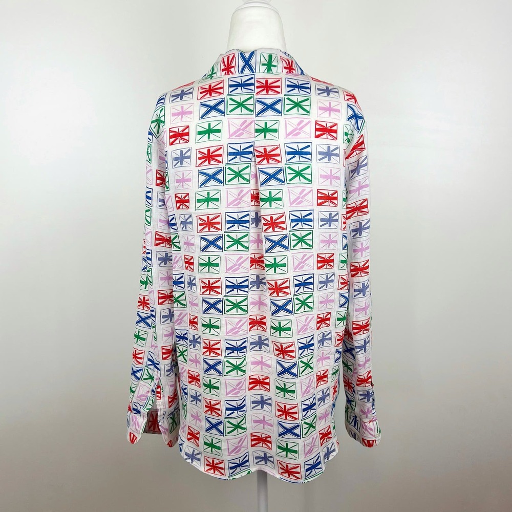 Boden Multicolor Button Down Shirt - image 3